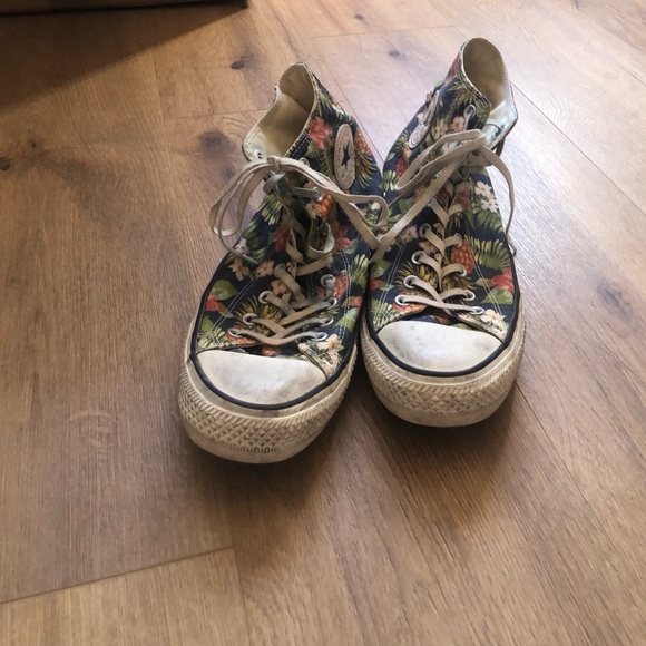 Tropical print converse - Picture 2 of 7
